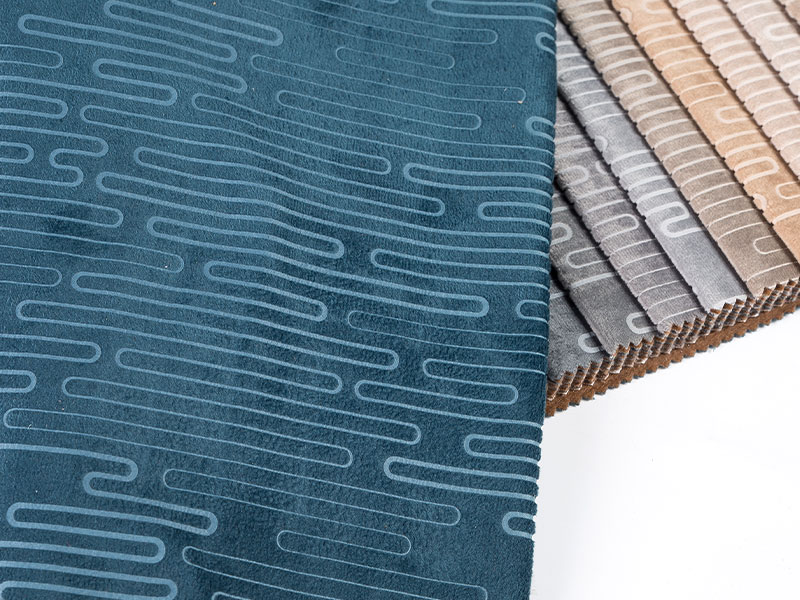 Tissu de bronzage en velours non passant