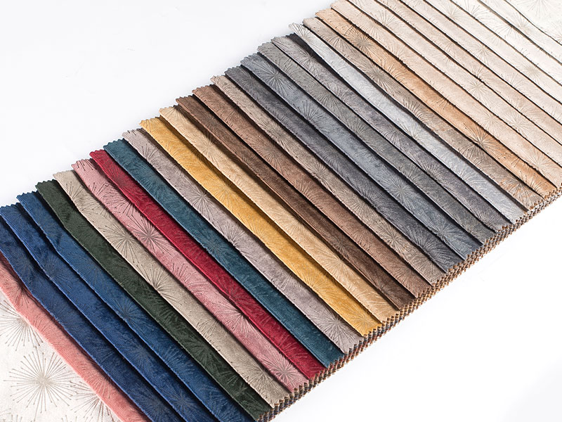 Tissu en velours bronzant à la mode pour les vêtements, les accessoires et la décoration de la maison