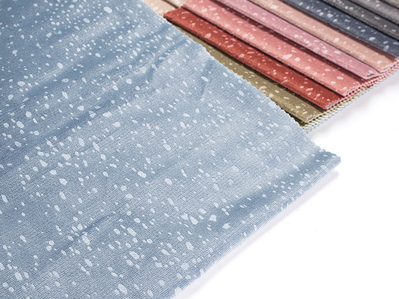 Tissu Jacquard en bronzage en velours polyvalent pour coussin personnalisable
