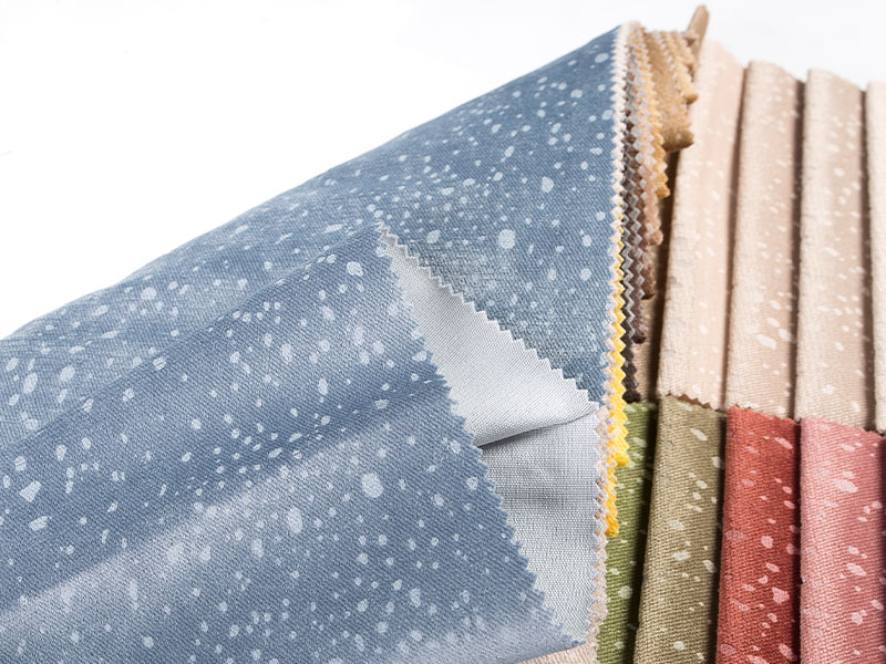 Tissu Jacquard en bronzage en velours polyvalent pour coussin personnalisable