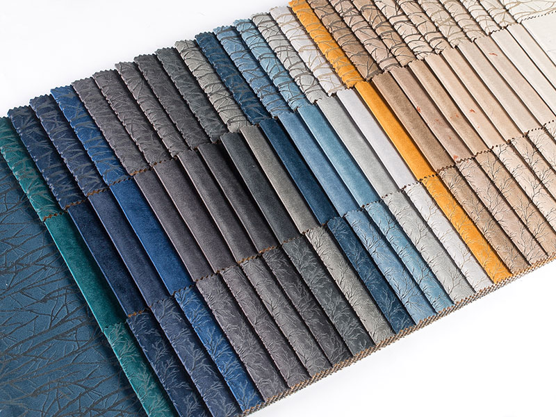 Tissu bronzage en velours pour lit souple
