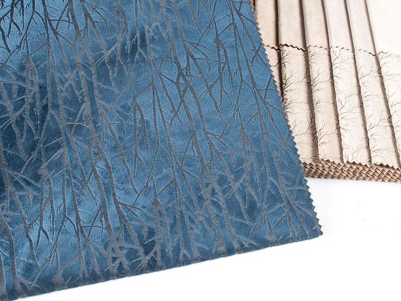 Tissu bronzage en velours pour lit souple