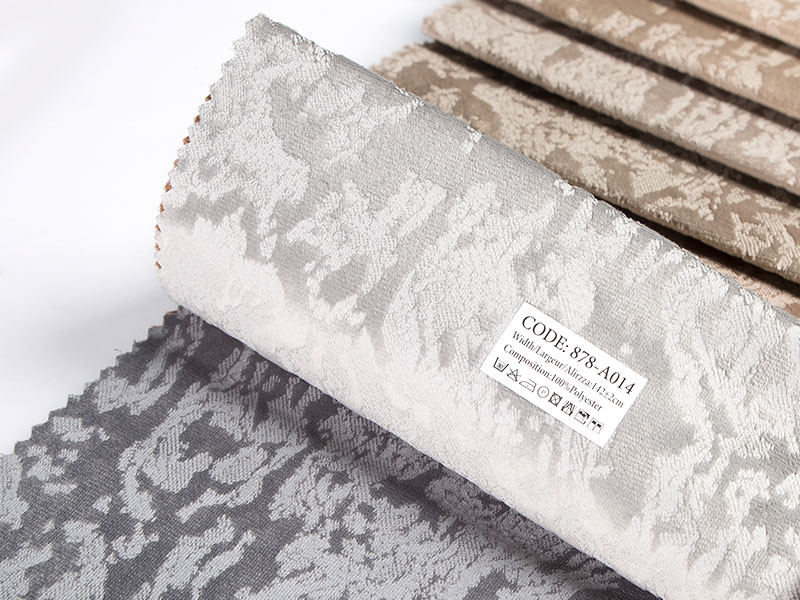 Tissu de velours bronzant exquis opulent et polyvalent