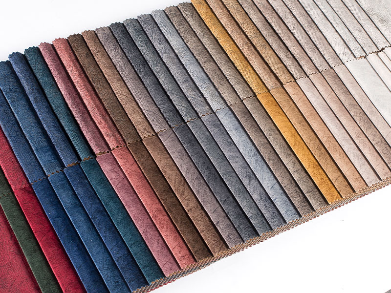 Tissu en velours laminé teint pour rembourrage, moelleux et confortable