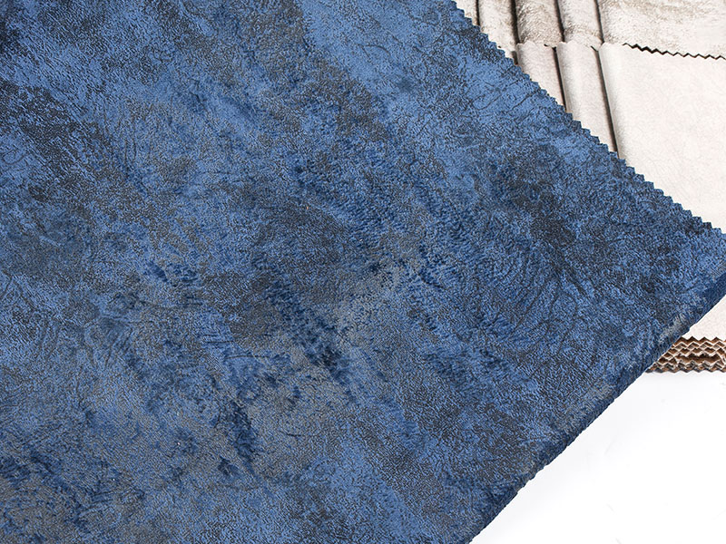 Tissu en velours laminé avant-gardiste, parfait pour les vêtements et les accessoires
