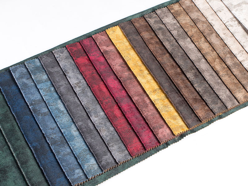 Tissu en velours laminé élégant, améliore tout projet de design d'intérieur
