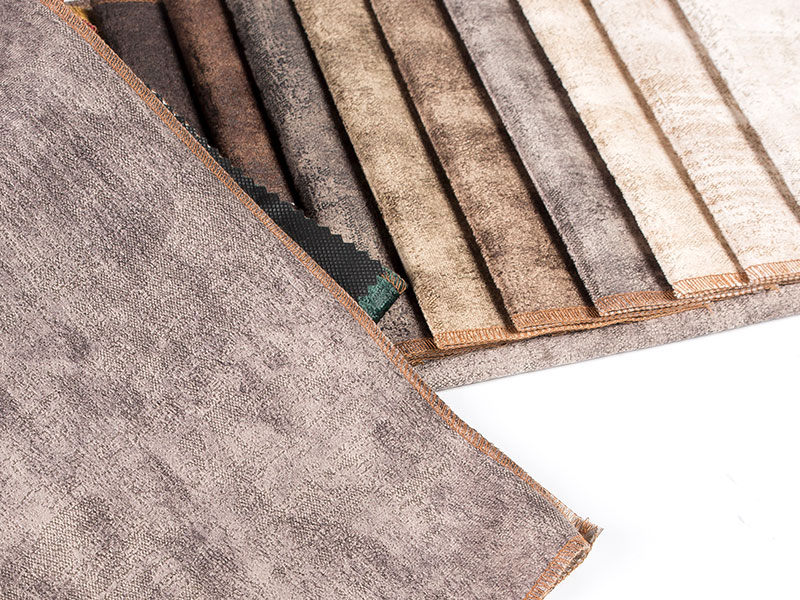 Tissu en velours laminé teint étanche, idéal pour une utilisation en plein air