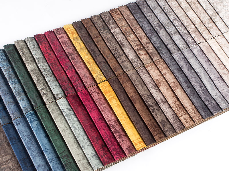 Tissu en velours laminé de haute qualité, parfait pour le rembourrage et la décoration intérieure