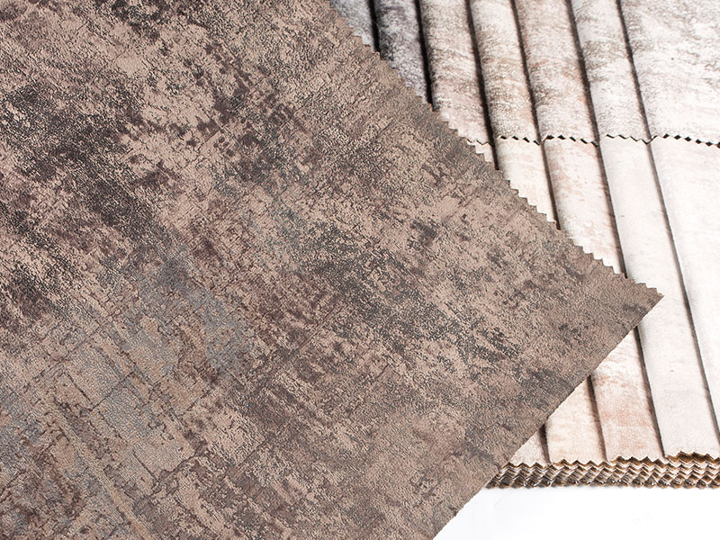 Tissu en velours laminé de haute qualité, parfait pour le rembourrage et la décoration intérieure