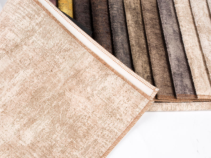 Tissu en velours laminé à la mode, idéal pour les vêtements et les accessoires