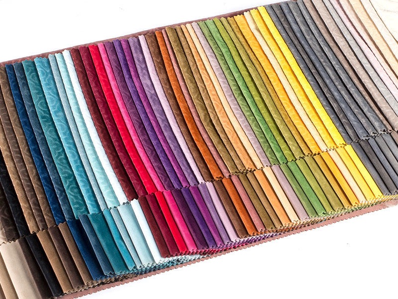 Tissu en velours en relief teint haut de gamme pour la conception d'intérieur