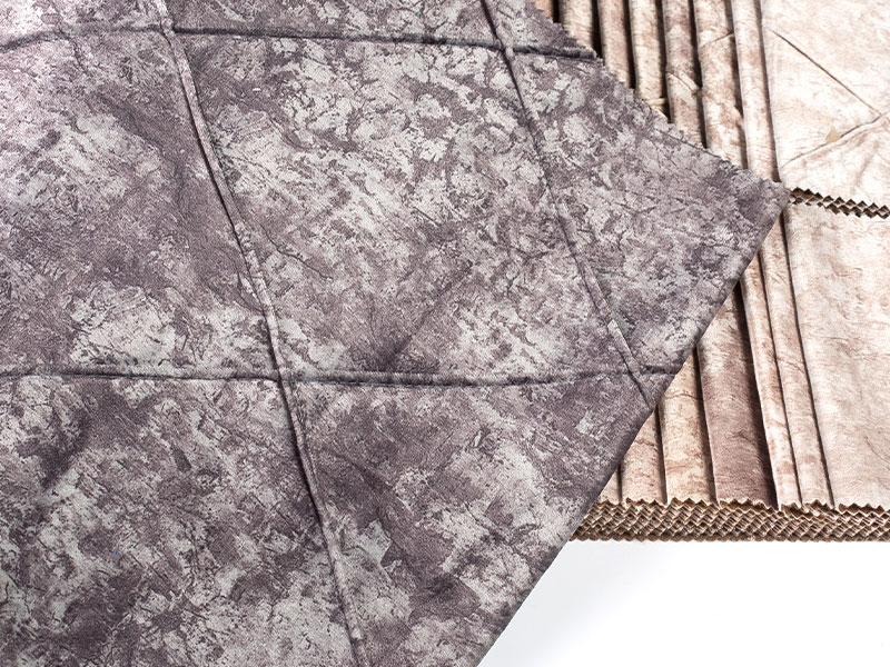 Tissu matelassé en velours premium - décoration élégante de la maison