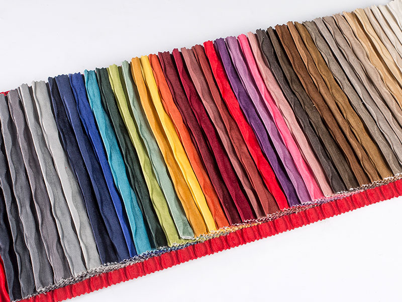 Tissu de crinche en velours