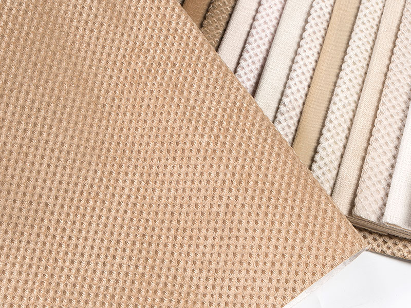Luxueux tissu de toison jacquard pour décoration intérieure