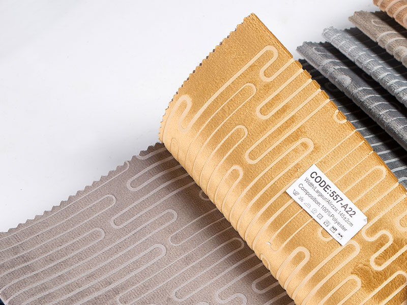 Tissu de bronzage en velours non passant