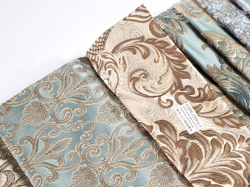 Tissu jacquard teint en fil premium pour décoration intérieure - de haute qualité et durable