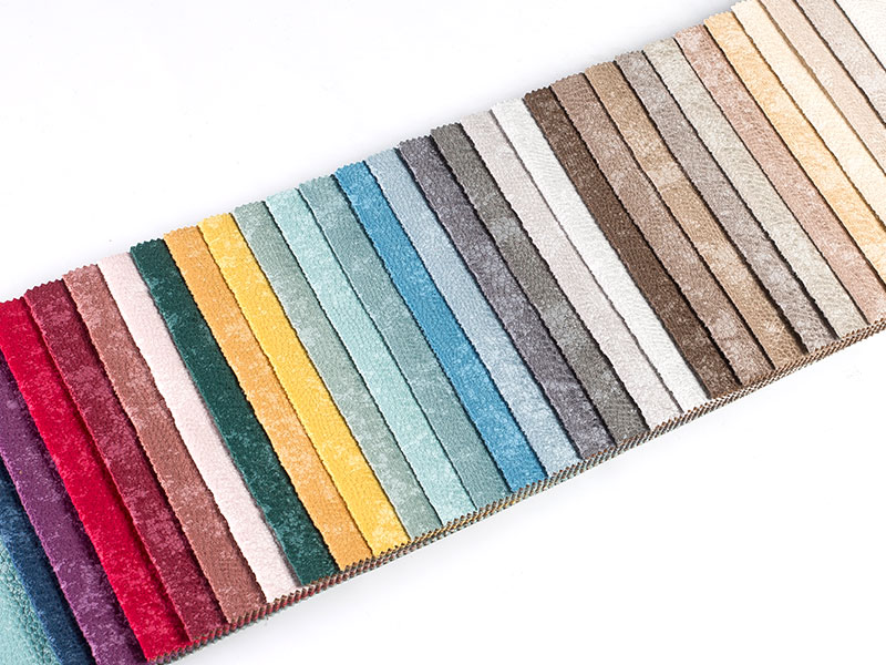 Tissu de velours de plastification à la pendage imprimé à la mode - se démarquer avec style