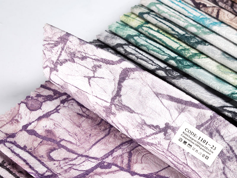 Tissu de velours de plastification à la pendage imprimé à la mode - un choix polyvalent pour diverses applications