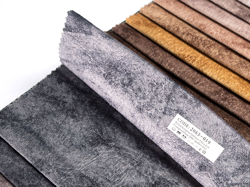 Tissu de velours de plasticule à soutelle imprimé polyvalent pour vêtements et accessoires