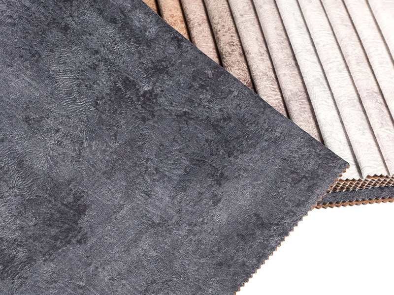 Tissu de velours de laminage à imprimé à imprimé doux et soyeu