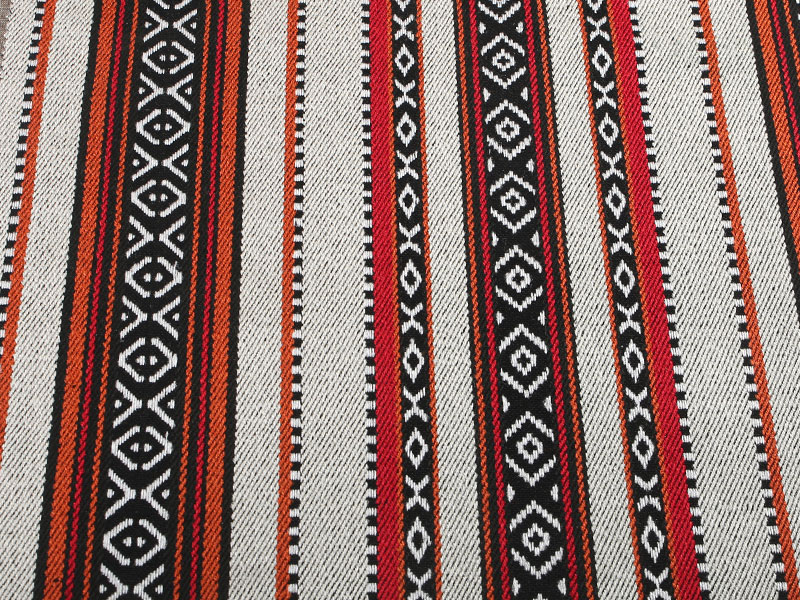 Tissu de bande tissée de couleur 100% en polyester.