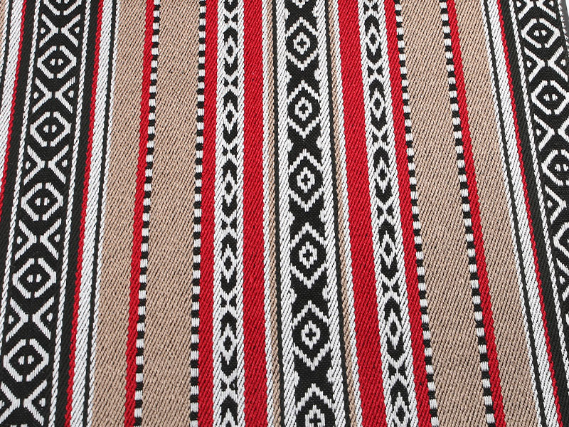 Tissu de bande tissée de couleur 100% en polyester.