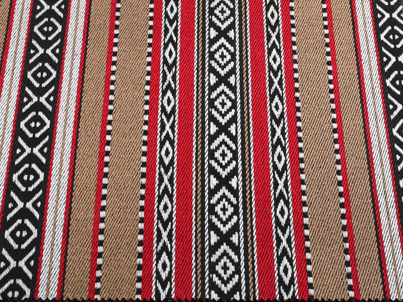 Tissu de bande tissée de couleur 100% en polyester.