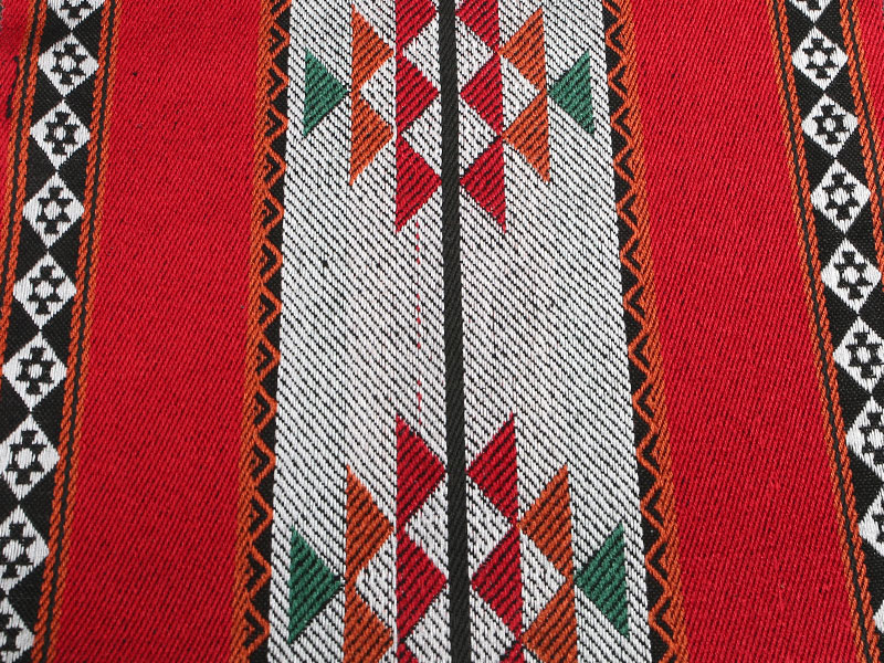 Tissu de tente à bande tissée en couleurs tricotées respirantes