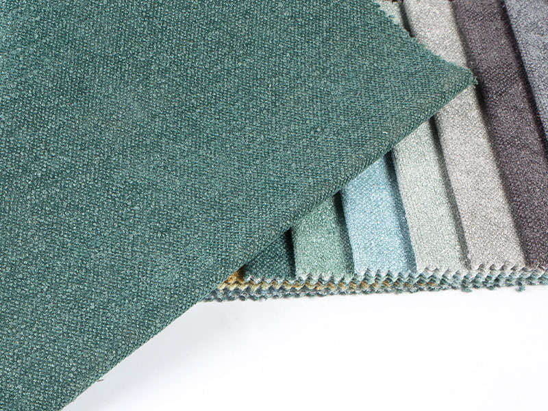 Tissu de chenille nature de haute qualité pour décor et rembourrage de maison