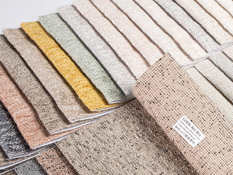 Tissu d'ameublement de chenille ordinaire pour les meubles et les intérieurs automobiles
