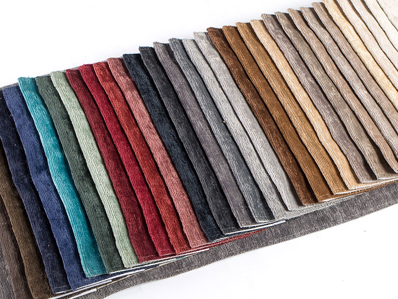 Tissu de chenille en gros pour les rideaux et les rideaux
