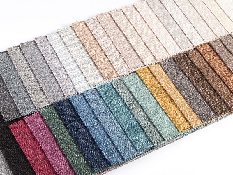 Tissu de chenille nature doux et luxueux pour couvercles et jets de canapé