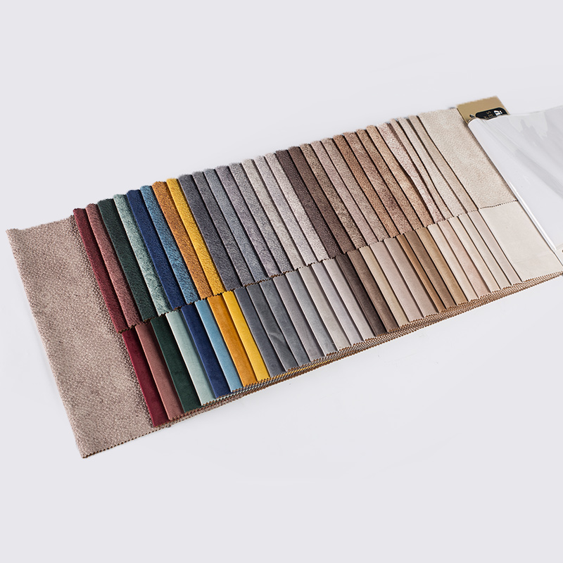 Tissu en velours de plastification en pelle