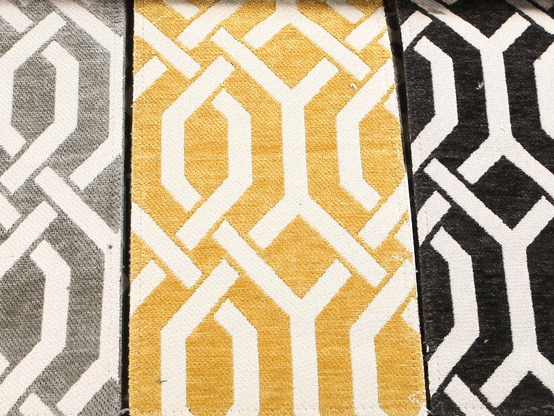 CHENILLE JACQUARD TESTSURY TESTS POUR LA COUVERCE DE COUPE DE COUP SOFA MDN972