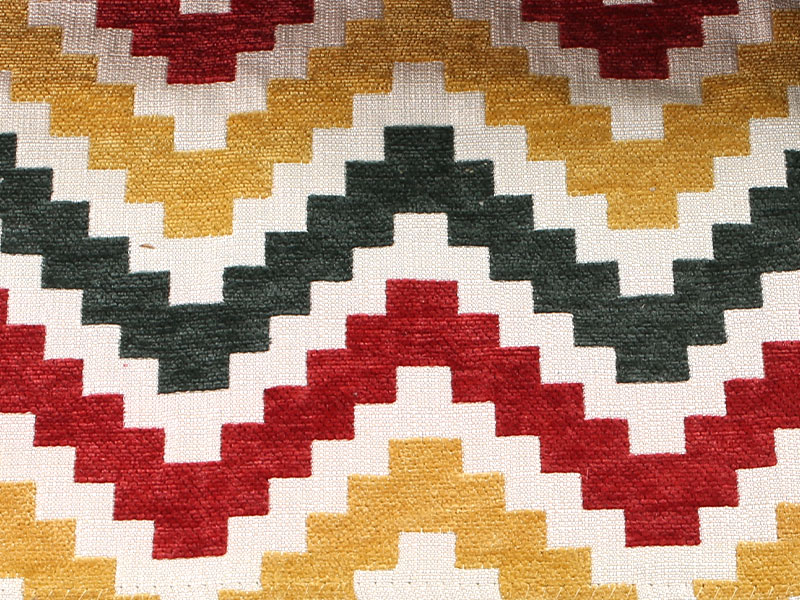 Motif floral jacquard chenille rideau canapé-tissu tissu mdn975
