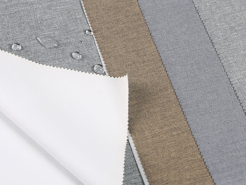Tissu à revêtement imperméable 100% en polyester en polyester