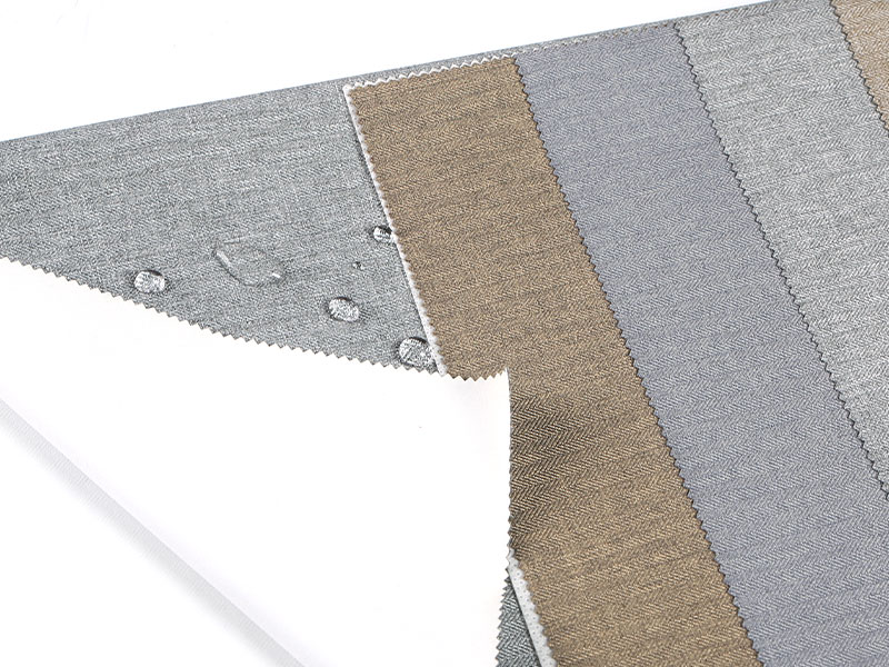 Tissu en revêtement en noir respirant doux 2019h